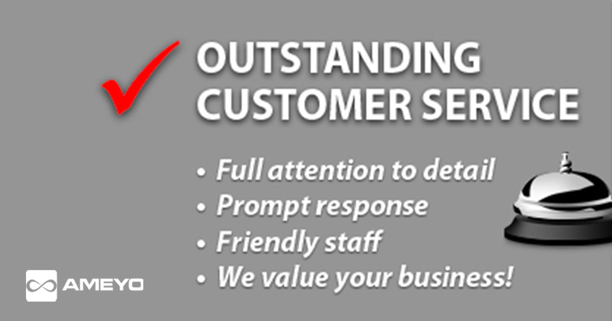 Endowing customers with outstanding services