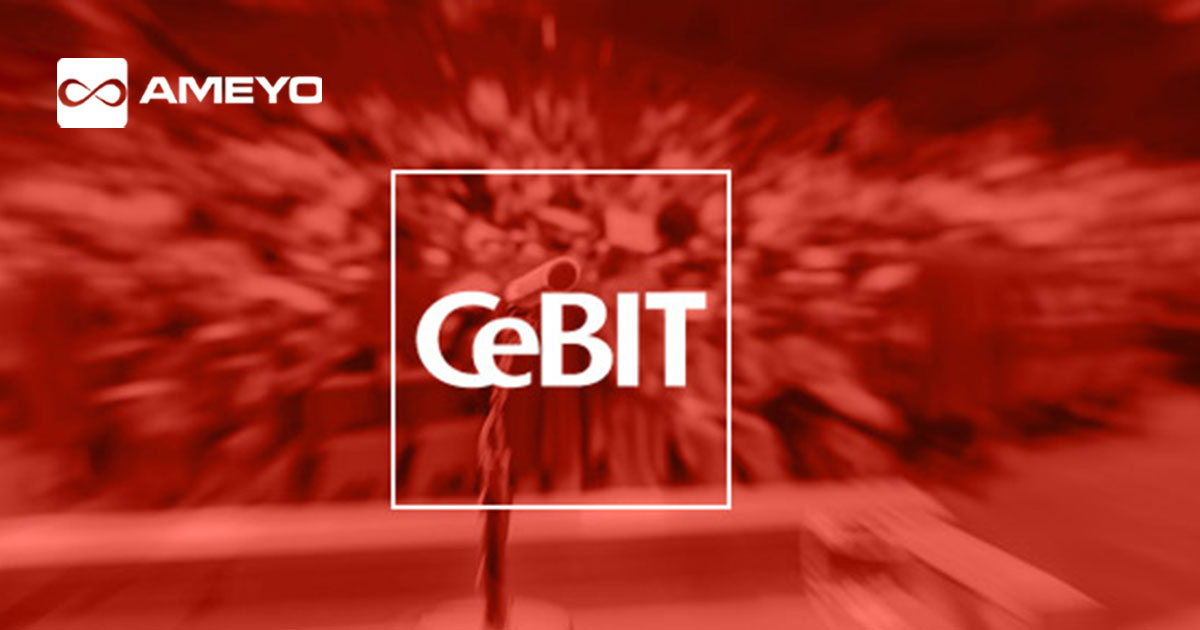 Ameyo Showcasing its Technological Expertise at CeBIT-INDIA 2015, Bengaluru