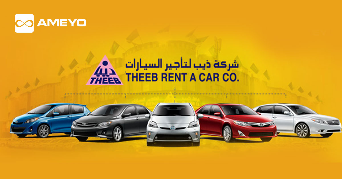 Theeb Rent A Car Joins Hands With Ameyo to Expand its Customer Support Operations