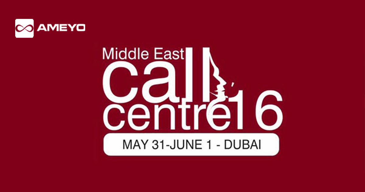 Ameyo Exhibits New World of Customer Engagement at MECC' 2016