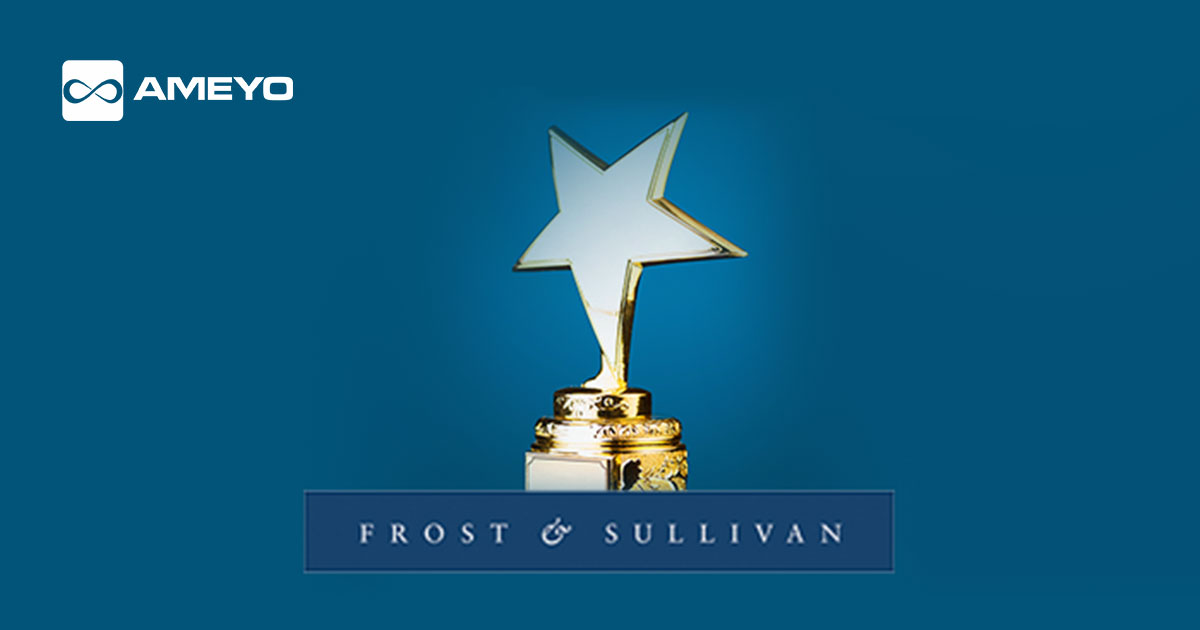 Ameyo Brings Home the 2016 Frost & Sullivan Asia Pacific Customer Contact Infrastructure...