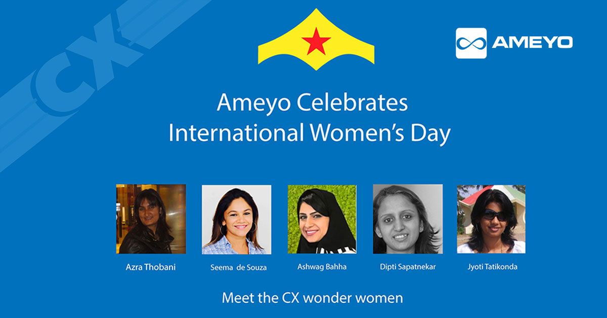 Ameyo Celebrates CX Wonder Women This International Women’s Day  