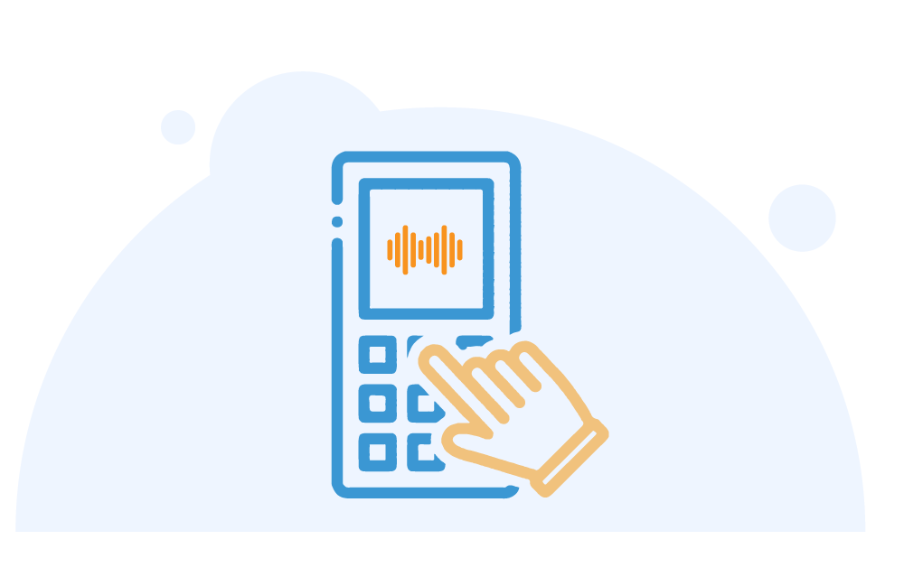 Caller-greeted-with-pre-recorded-Message