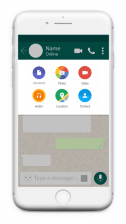 rich media support in WhatsApp API