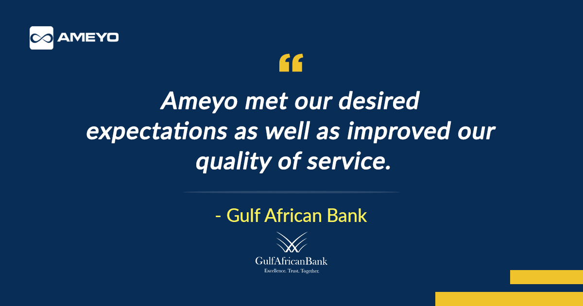 Gulf African Bank Testimonial