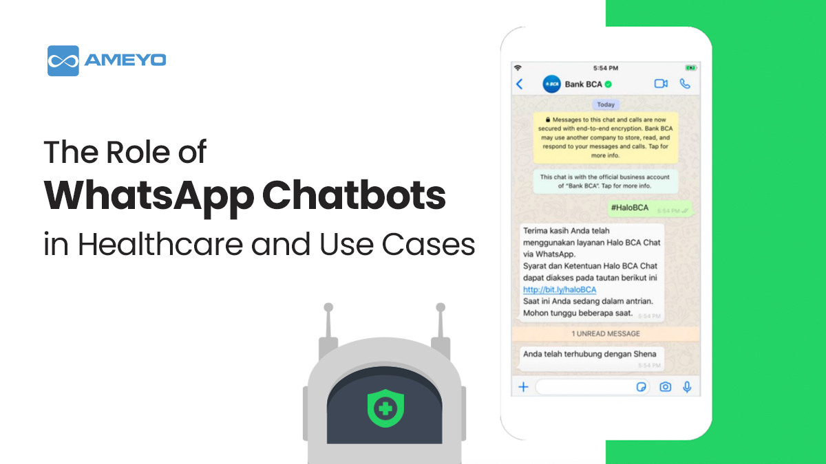 The Role of WhatsApp Chatbots in Healthcare & Use Cases￼